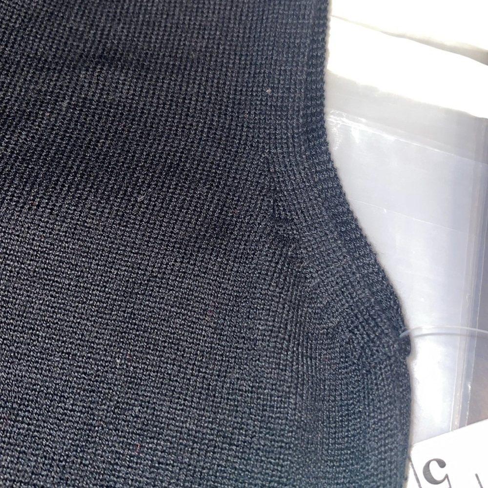 NEW Black soft knit child's tank, Girls 4 - Picture 6 of 6